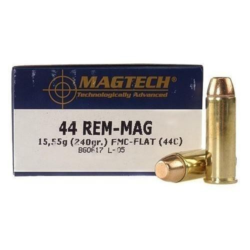 MagTech Handgun Ammunition .44 Magazine 240 gr. FMJ 50/ct