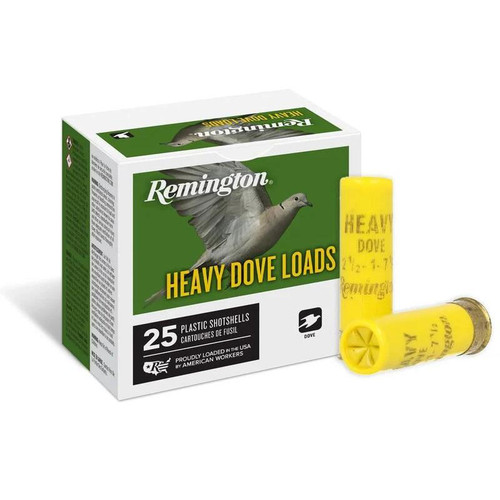 Remington Heavy Dove Load Shotshells 20 ga 2-3/4 in 1 oz #7.5 25/ct