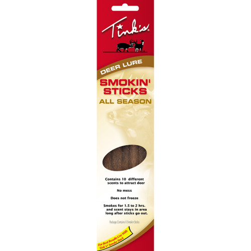 Tinks Smoke Sticks Deer 6 Pack