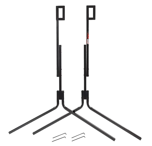 Viking Solutions Adjustable Target Stand Black Steel