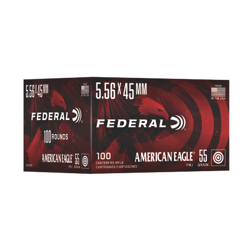 Federal AM Eagle 5.56 55gr FMJ