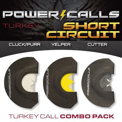 Higdon Power Calls Short Circuit Combo Pack Cluck/Purr Yelper Cutter