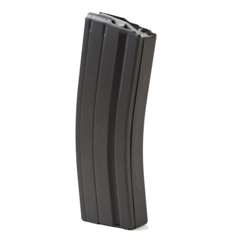 ASC AR Family Rifle Magazine Gray Follower 6.8 SPC Black Stainless Steel 25/rd