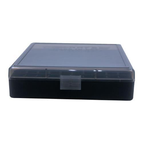 Berry's Ammo Box 40S&W/45 ACP Smoke/Black Polypropylene 100-Round - 92199