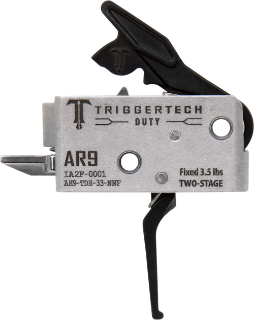 TriggerTech Duty Flat Trigger Two-Stage 3.50 lbs Draw Weight Fits AR-9