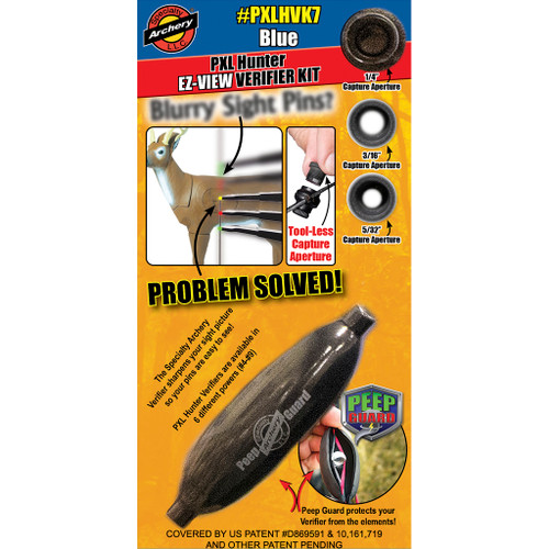 Specialty Archery PXL Hunter EZ-View Verifier Kit No. 7 Blue - PXLHVK7