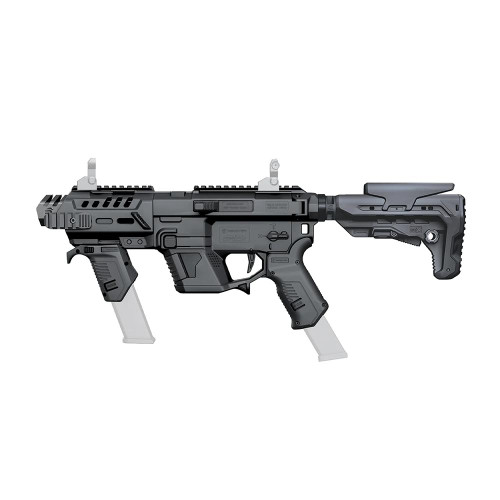 Recover Tactical P-Ix+ Modular AR-15 Conversion Kit Black with Folding Brace for Glock Pistols