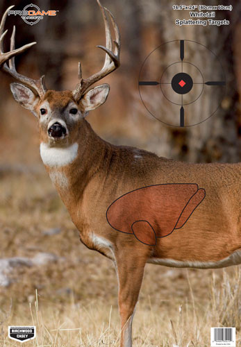 Birchwood Casey B/C Target Pregame 16.5"X24" Whitetail Deer 3-TARGTS