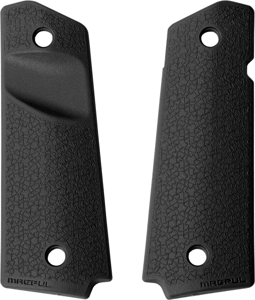 Magpul MAG524-BLK MOE Grip Panels Anti-Slip Texture Black Polymer for 1911 (Full Size)