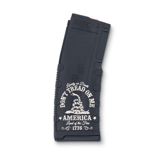 Black Rain Ordnance Don't Tread on Me AR 5.56 NATO 30rd Magazine - BRO-MAG30-DONTTREAD