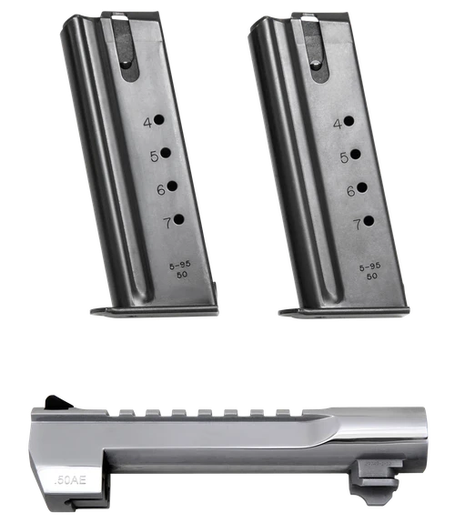 Magnum Research Desert Eagle Conversion Kit 50 AE 6" Polished Chrome Fits Mark - BMCP506PC