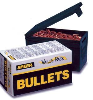 Speer Varmint Soft Point Rifle Bullet Value Pack .224 cal .224" 55 gr JSP 1000/ct