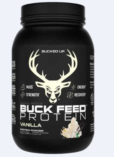 Bucked Up Feed Original Protein Vanilla 30 Servings - 1151102