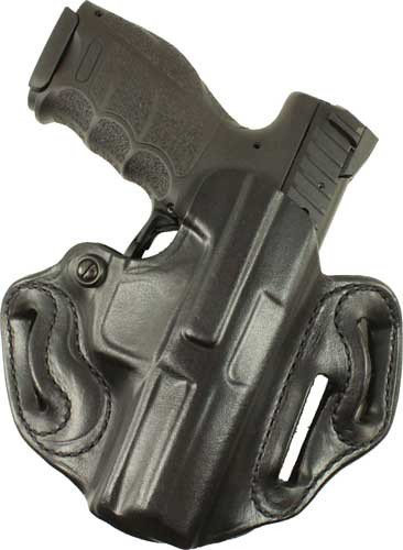Desantis Speed Scabbard Holstr RH OWB Leather Ruger 57 Black