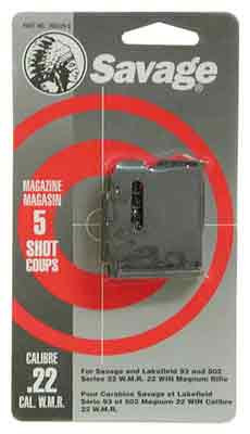 Savage 93 Series 22 WMR/17 HMR 5rd Magazine, Blued - 900010