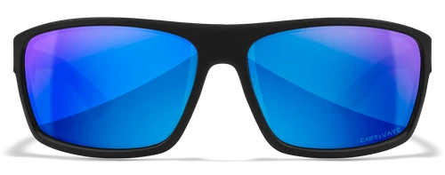Wiley X Peak XL Captivate Blue MIR/Mtblk - ACPEA19XL