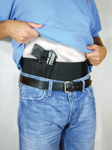 PSP Concealed Carry Belly-Band Waist 28 To 34" RH/LH Black