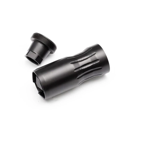 Area419 Hellfire Linear Flash Suppressor with 1/2-28 Adapter - 419-LFS-1228
