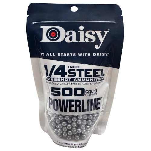 Daisy 1/4" Steel Slingshot Ammo 500-Count