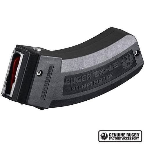 Sturm Ruger & BX-15 Magnum Rifle Magazine Black .17 HMR/.22 WMR 15/rd
