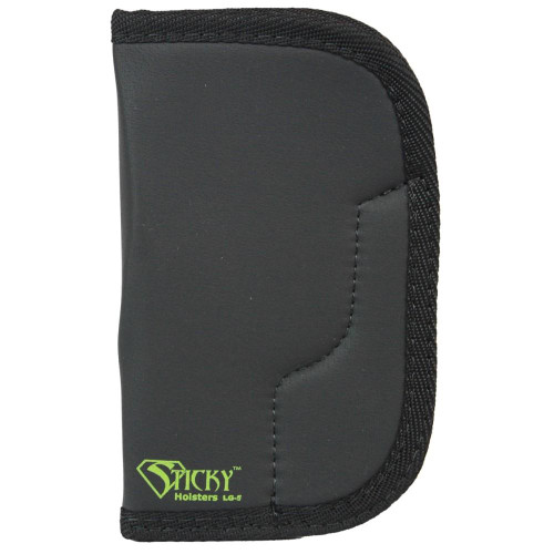 Sticky Holsters LG-5 Long Revolvers Up to 4" Latex Free Synthetic Rubber Black