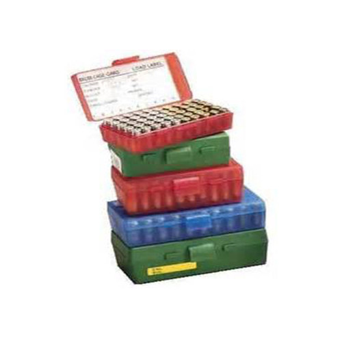MTM Pistol Fliptop 50-Round Box Green 38SPL/35