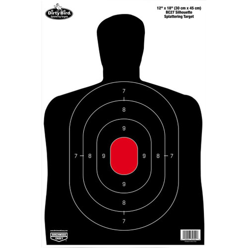 Birchwood Casey Dirty Bird Target BC-27 Silhouette 12x18 in. 8 Pack