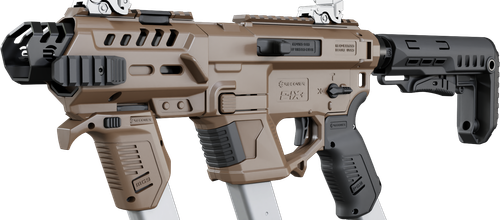Recover Innovations Tactical P-Ix+Mg PG9 SR20 Metal Front Guard Buffer Tube Tan - PIXPMGST02
