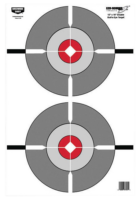 Birchwood Casey EZE-Scorer Bullseye Paper Target 12"
