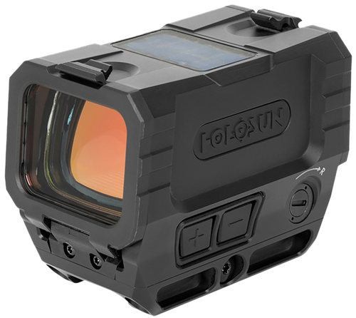 Holosun Aems Max Ronin Black Anodized 1 x 1.1" x 0.87" 2 MOA Red Dot/65 Circle Multi Reticle