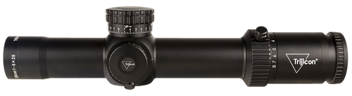 Trijicon Credo HX Satin Black 1-8x28mm 34mm Tube LED Illuminated Red/Green MOA Segmented Circle Reticle