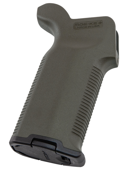 Magpul MAG532-ODG MOE-K2+ Grip OD Green Polymer for AR-15 AR-10 M4 M16 M110 SR25