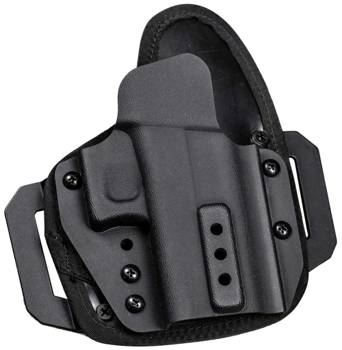 Adaptive Tactical Omnicarry Hoftac Holster OWB Black Polymer Belt Loop Left Hand - HT01002L