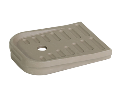 Timber Creek Outdoors Glock 43X Magazine Floor Plate Flat Dark Earth Aluminum - GL43XMFPFDE