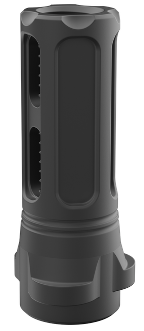 Breek Arms Sentinel Caged Flash Hider Black Nitride 1/2"x28 Threads 9mm Luger - BRK4323