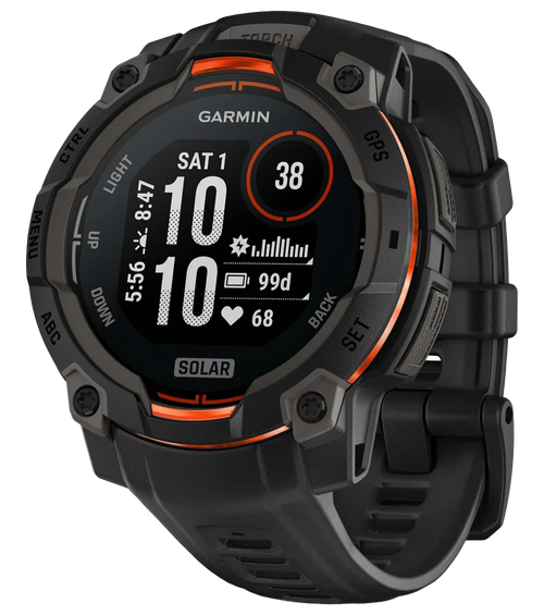 Garmin Instinct 3 45mm Solar Black/Char - 0100293400