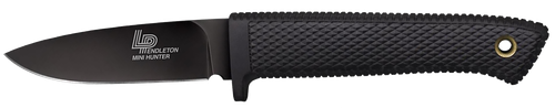 Cold Pendleton Mini Hunter 3" Fixed Drop Point Plain Black Powder Coat Aus-10A - CS36LPMFZ
