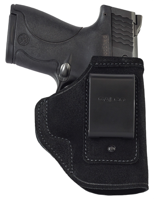 Galco Stow-N-Go IWB Black Steerhide Fits M&P Shield 3" 9/40 & 2.0" 9/40 Right Hand
