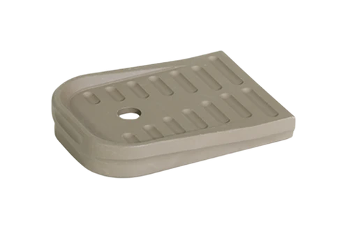 Timber Creek Outdoors Glock 17/19 Magazine Floor Plate Flat Dark Earth Aluminum - GLMFPFDE