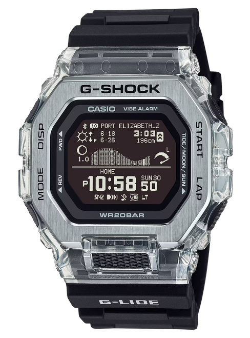 G-shock/vlc Distribution Digital G-Glide Black - GBX100S1CR