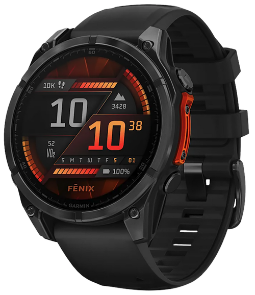 Garmin GAR 010-02904-00 FENIX8 47MM Amoled Gray/Black