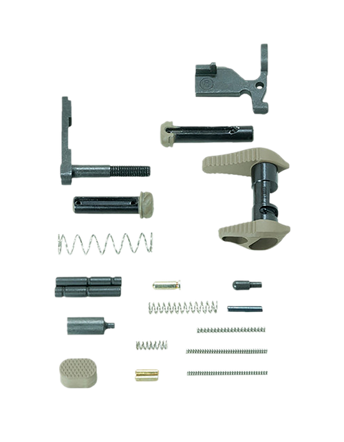 Timber Creek Outdoors AR Lower Parts Kit Flat Dark Earth Aluminum