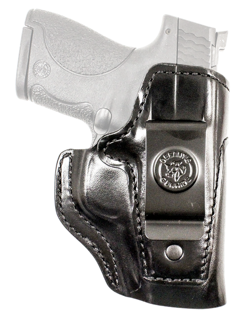 DeSantis Inside Heat IWB Black Leather Fits Springfield Hellcat Pro Right Hand - 127BA2WZ0