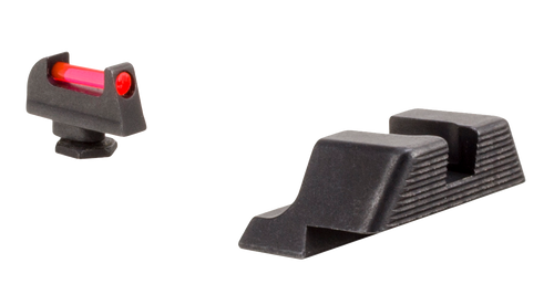Trijicon Fiber Sights Red/Fiber Optic Front Sight-Black/Blank