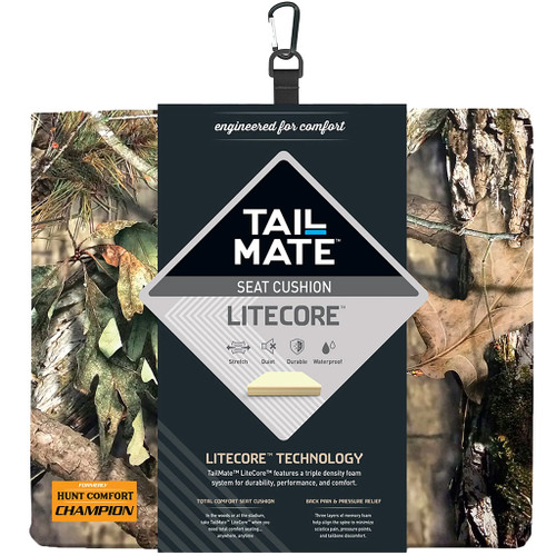 Tail Mate LiteCore Seat Cushion Mossy Oak - TMSC20
