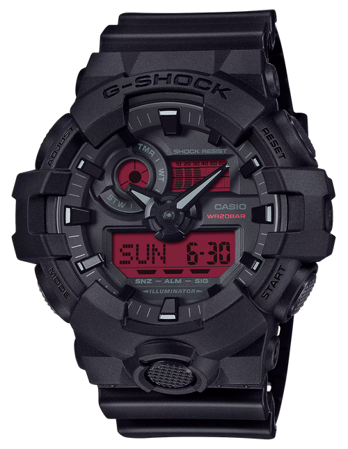 G-Shock/Vlc Distribution Analog Digital Black/Red