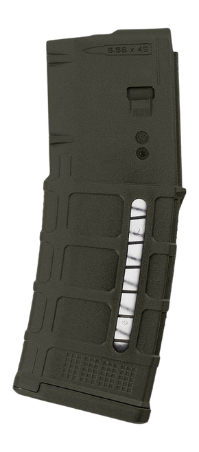 Magpul PMAG Gen M3 Window 5.56 NATO/223 Rem 30rd Magazine, OD Green - MAG556ODG