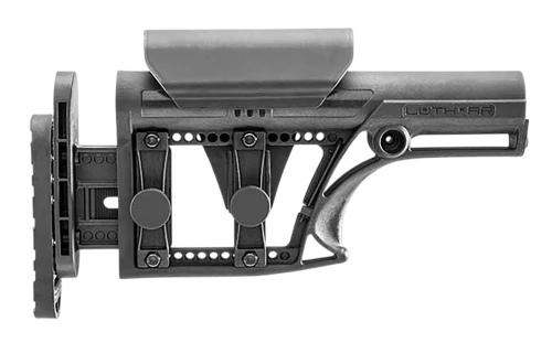 Luth-ar Buttstock Black Fits Rifle 10.50" OAL Ambidextrous