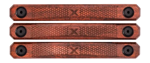 Woox M-LOK Rail Covers 3 Slot American Walnut 4.88" Long