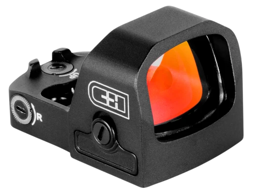 C&H Precision EDC RMSC Black 1x 3 MOA Red Dot Multi Reticle Footprint Mount